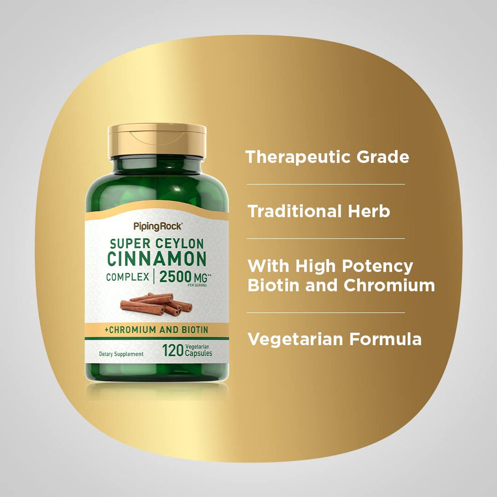 Ceylon Cinnamon Capsules 120 Pills D612