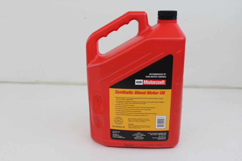 SAE 5W-30 Synthetic Blend Motor Oil 5 Quart Q31176