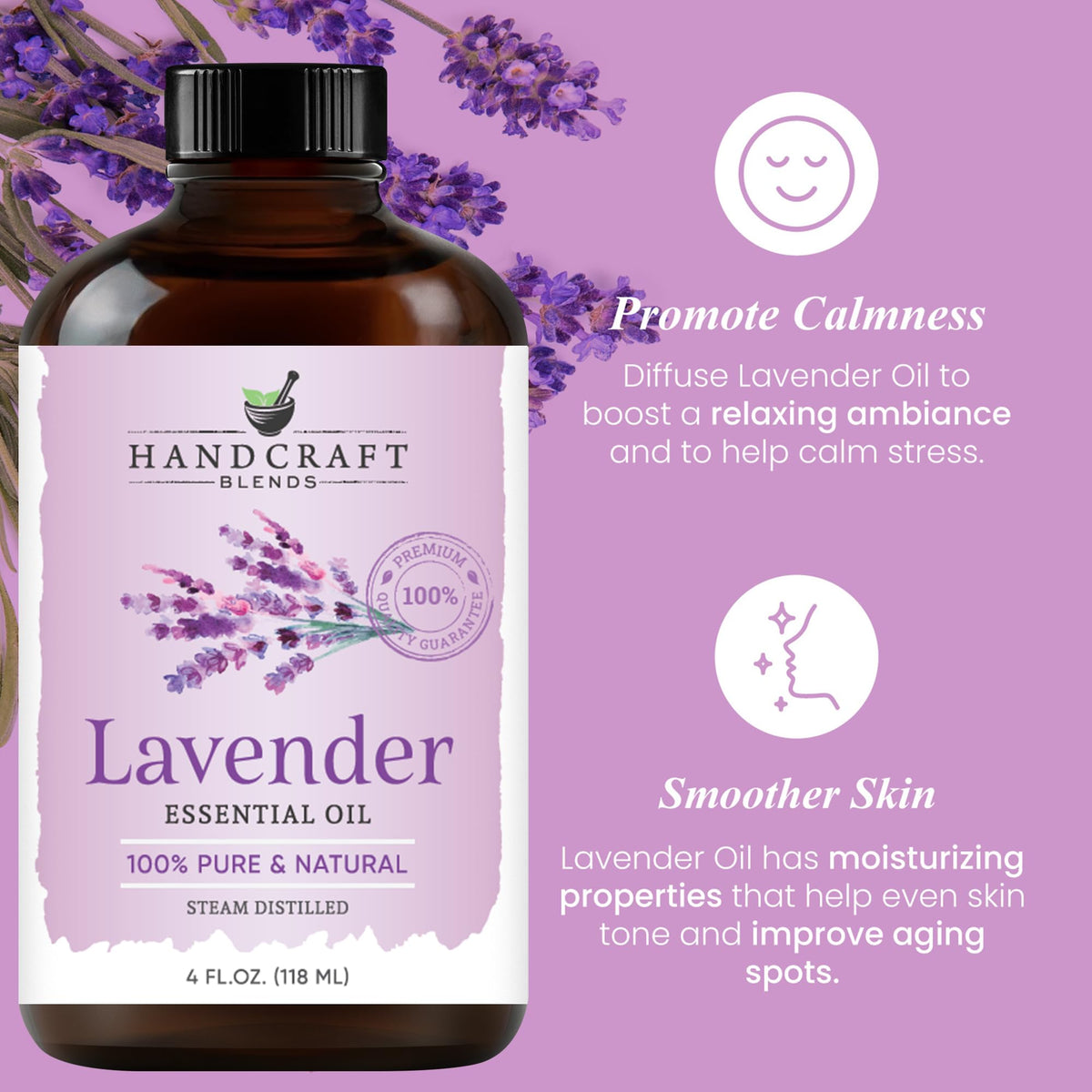 Lavender and Citronella Essential Oils 2 x 4 Fl Oz M71625
