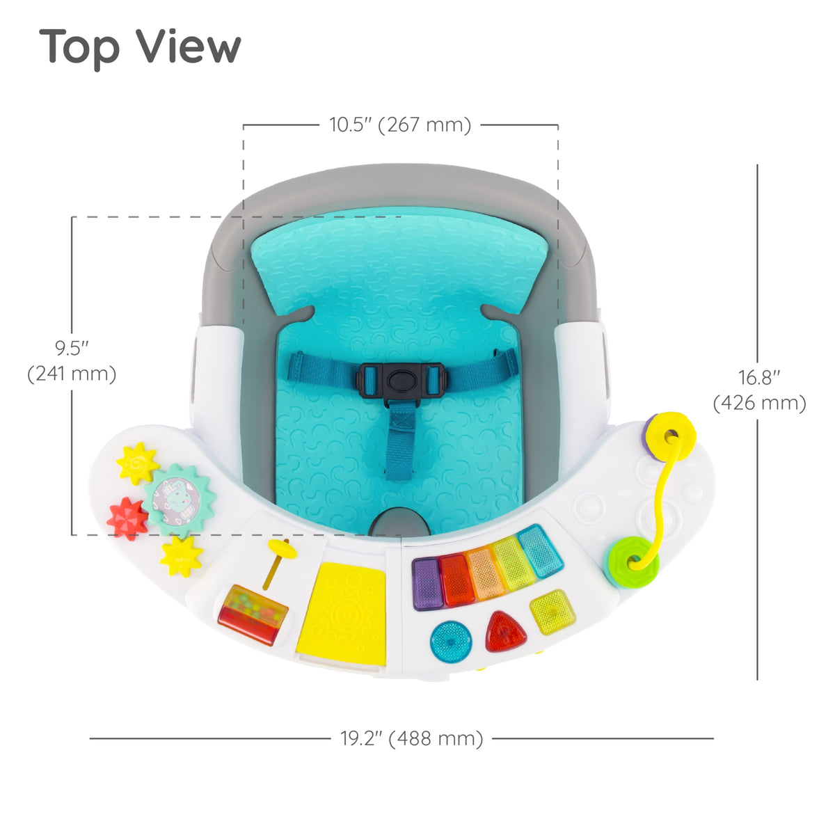 3-in-1 Discovery Seat & Booster, Teal V28235