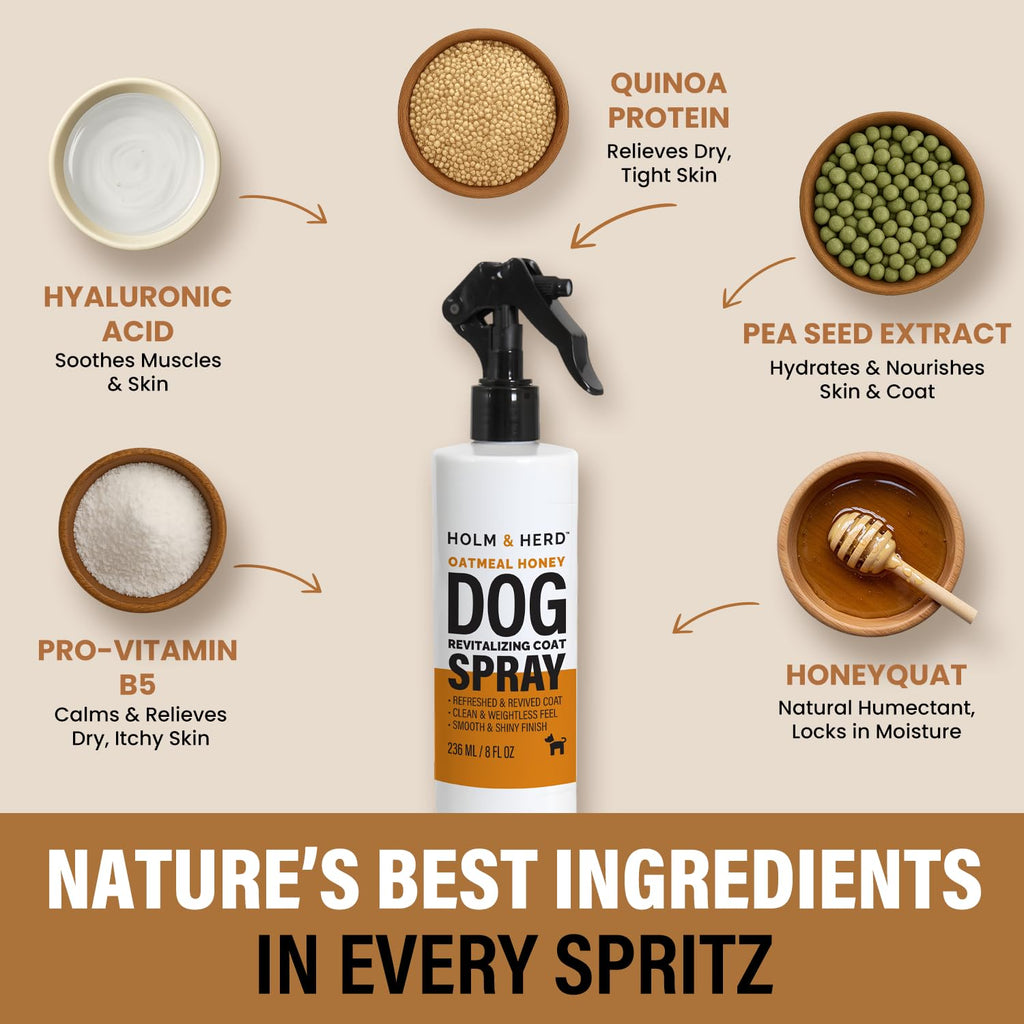Oatmeal Honey Dog Deodorizing Spray P2413