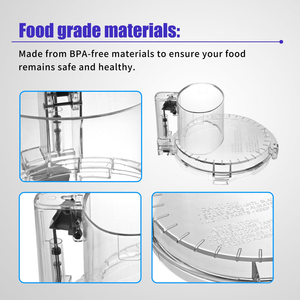 Food Processor Work Bowl Lid Z39943