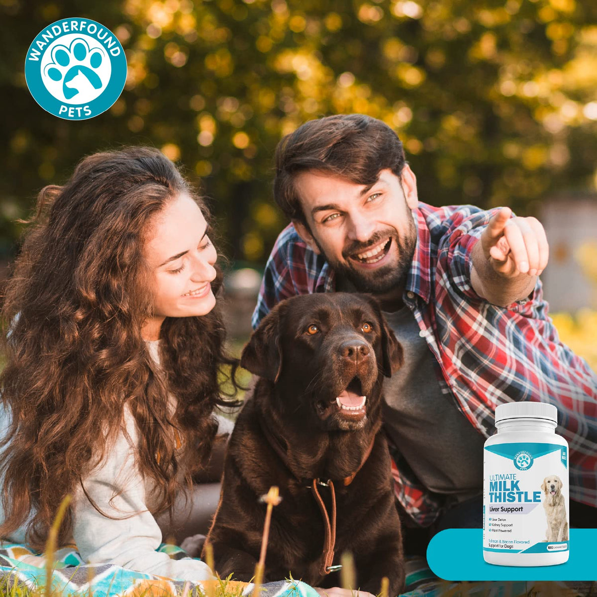 Milk Thistle for Dogs Chewable Tablets N58196