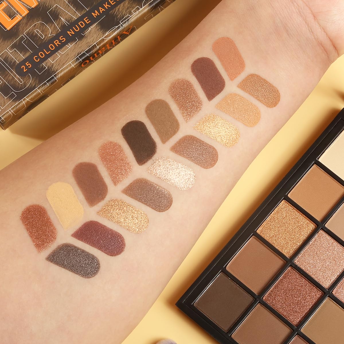 25 Color Matte Shimmer Eyeshadow Palette A966