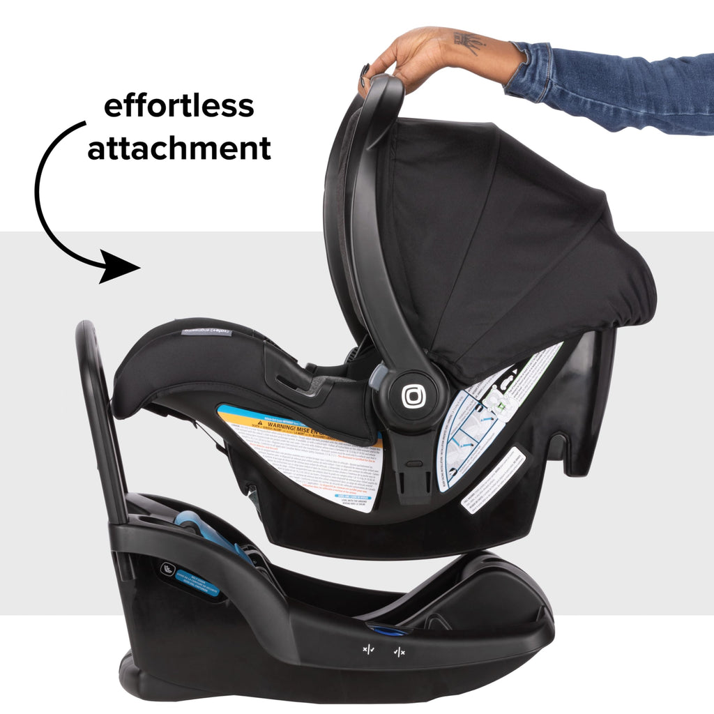 Infant Car Seat and Base, Rear-Facing 4-30lbs, Black D6522