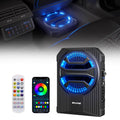 10" 2000W Underseat Car Subwoofer with RGB Lights Y3675