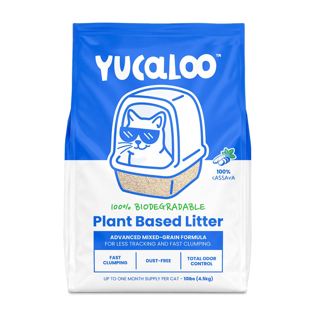 Unscented Cassava Cat Litter 10 lbs N6648