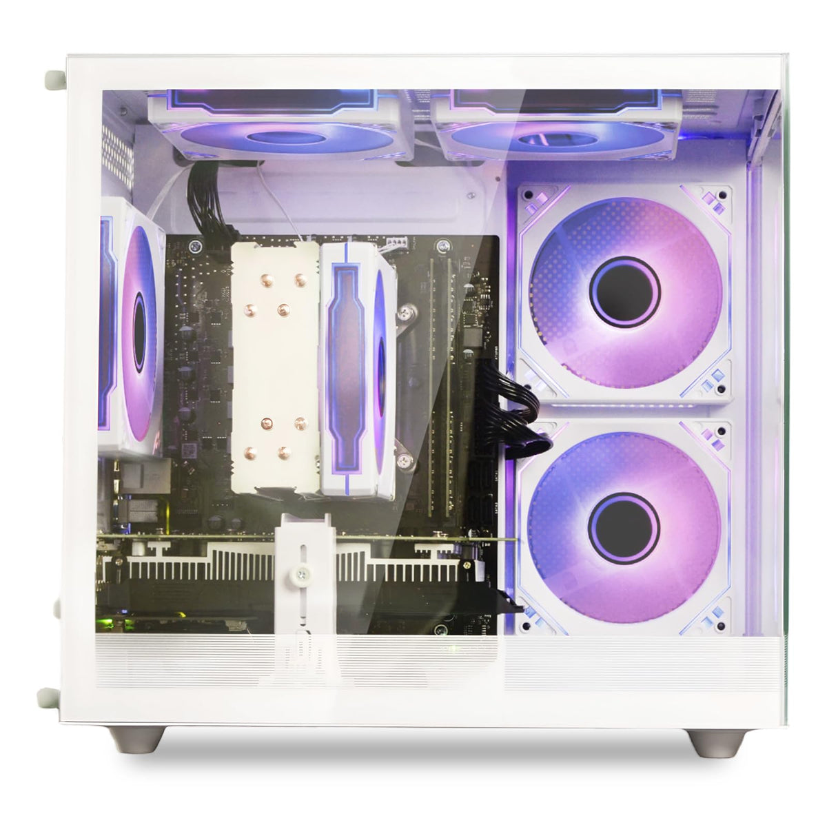 White Prebuilt Gaming PC Desktop Computer Q20255