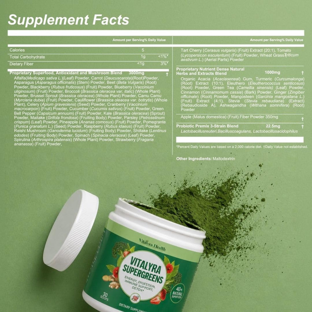 Super Greens Powder Vegan L605674