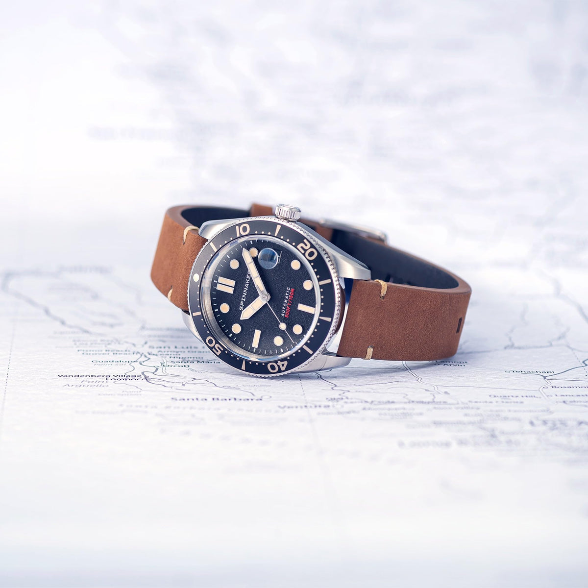 Men's Automatic Dive Watch 40mm Stainless Steel 150m R323