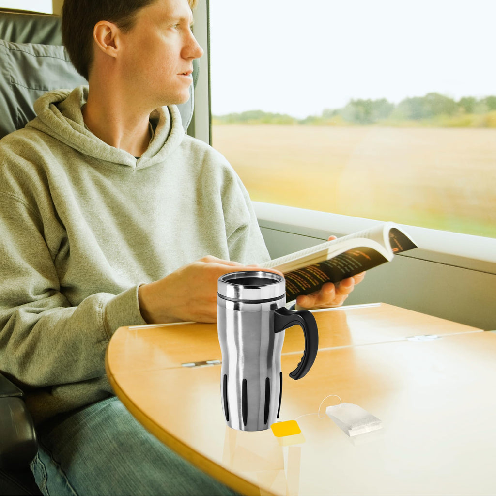 Stainless Steel Thermal Travel Mug 16oz S4254