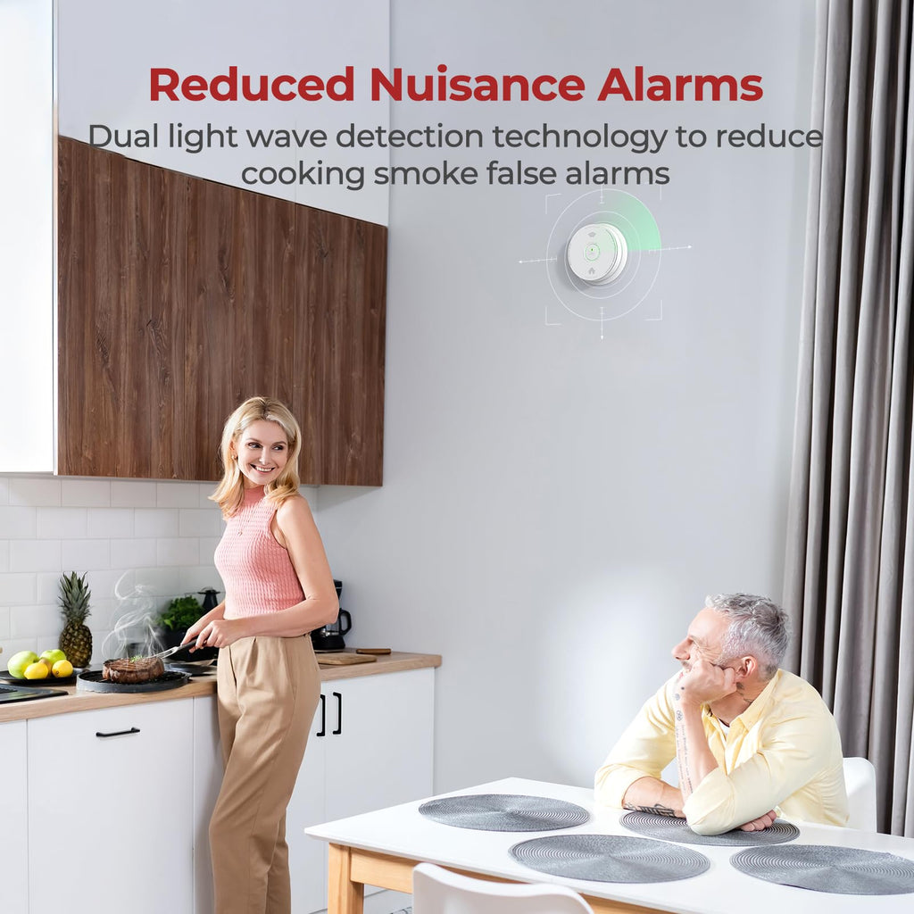 Smoke and Carbon Monoxide Detector Combo 1 Pack K858