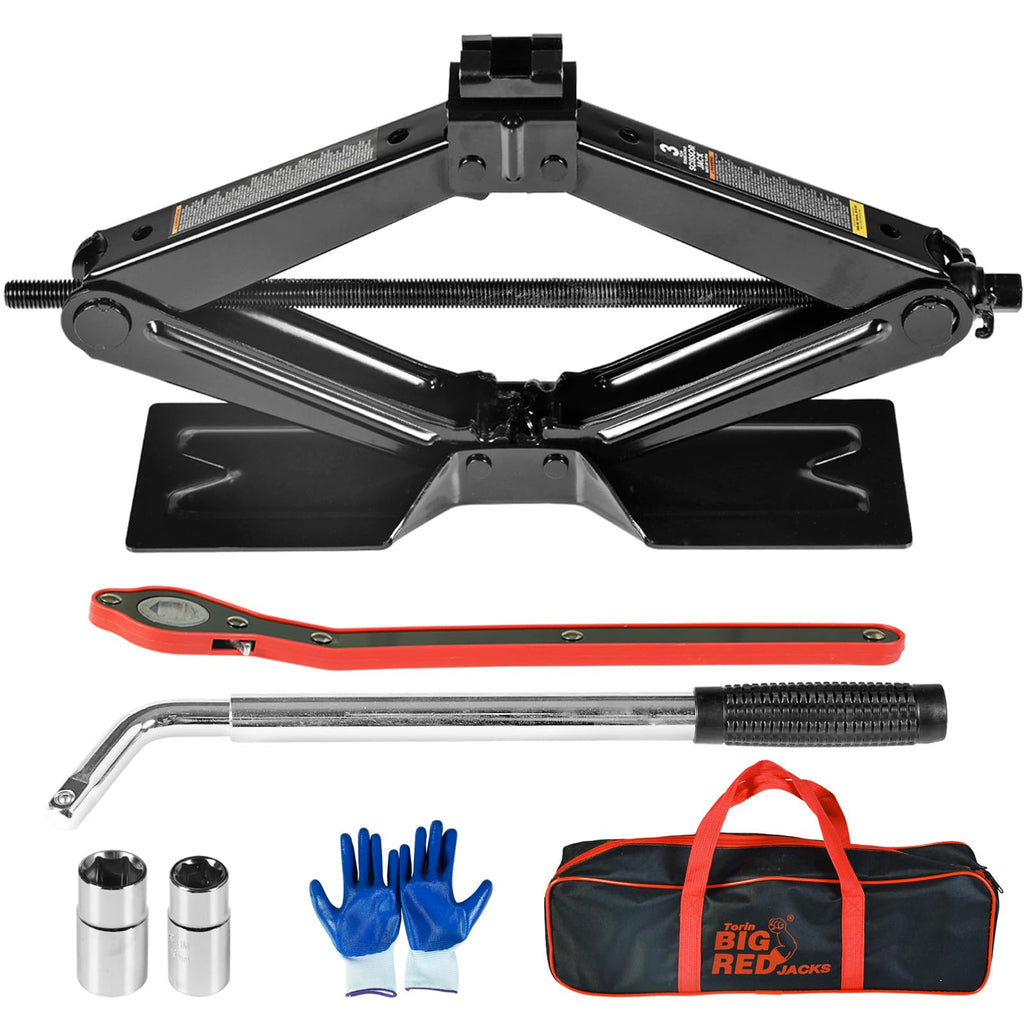 3 Ton Scissor Car Jack with Lug Wrench M983