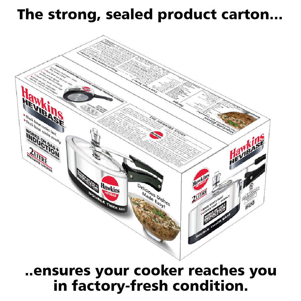 2 Litre Aluminium Pressure Cooker O24626