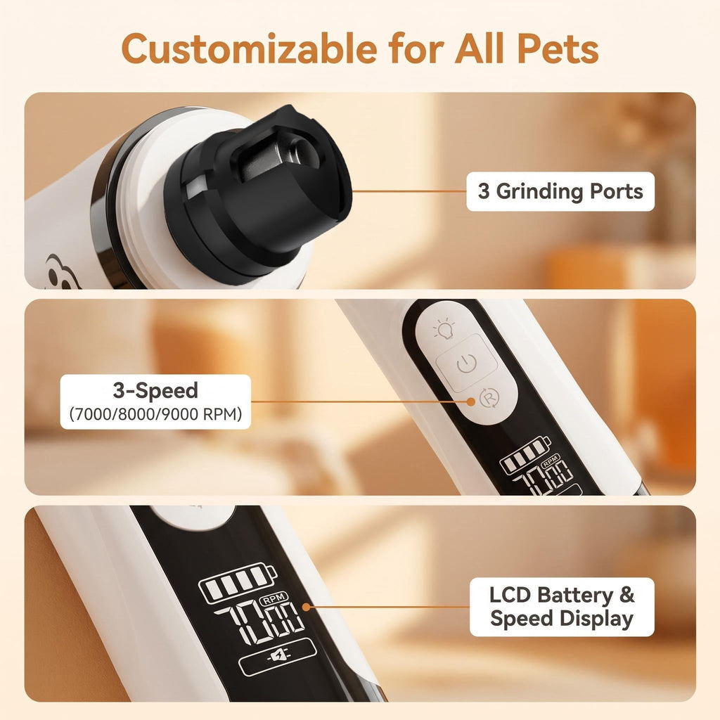 3-Speed Dog Nail Grinder R46539