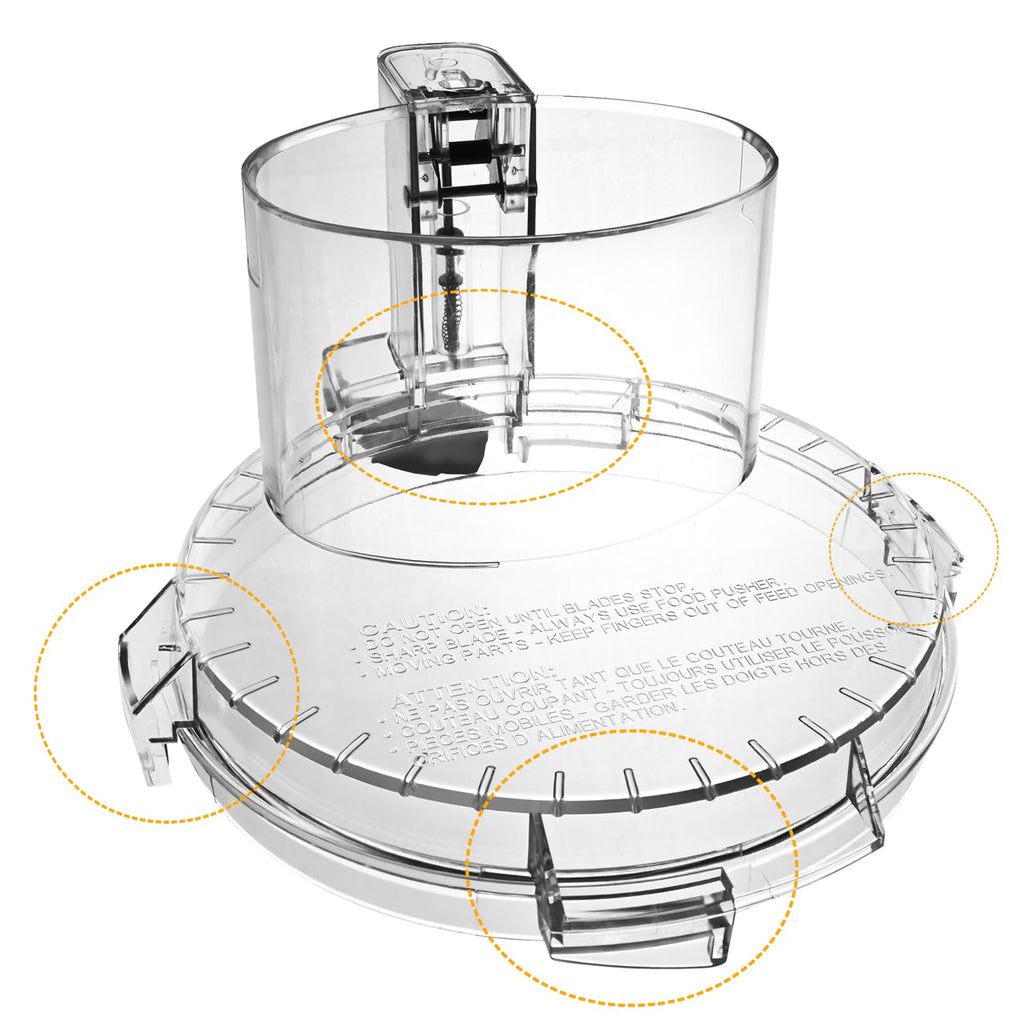 Food Processor Work Bowl Lid Z39943