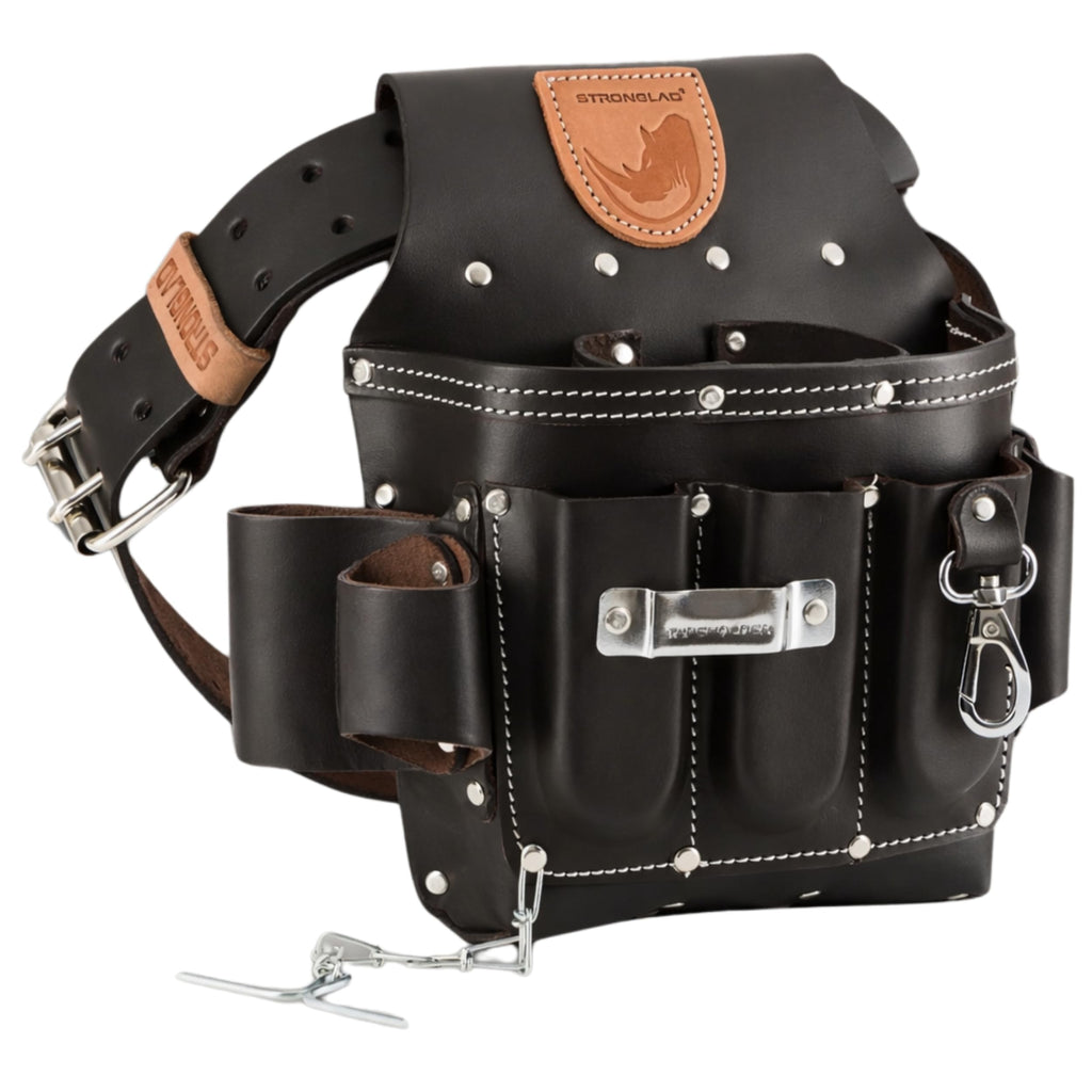 13-Pocket Top-Grain Leather Electricians Tool Belt L187