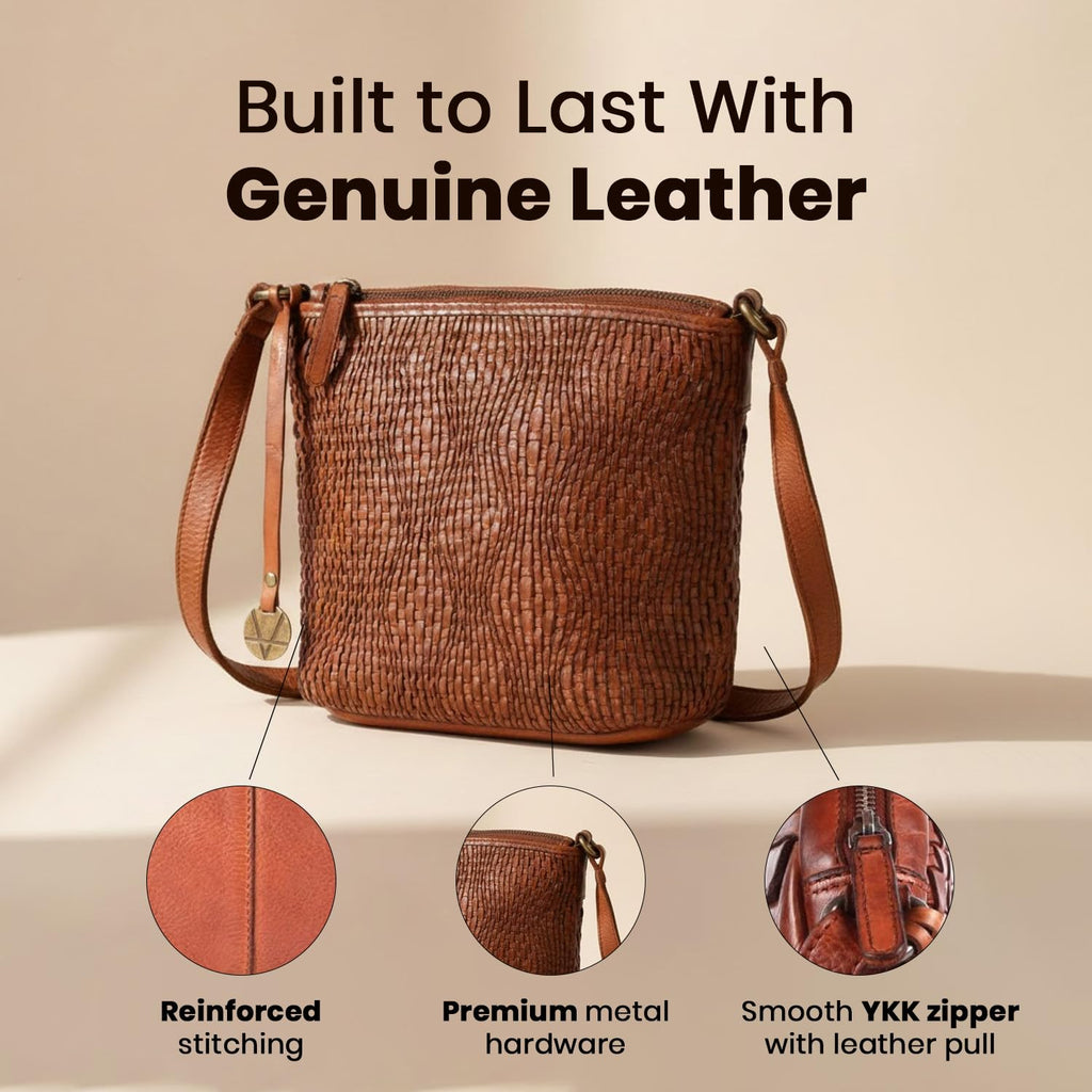 Genuine Leather Crossbody Sling Bag M634270