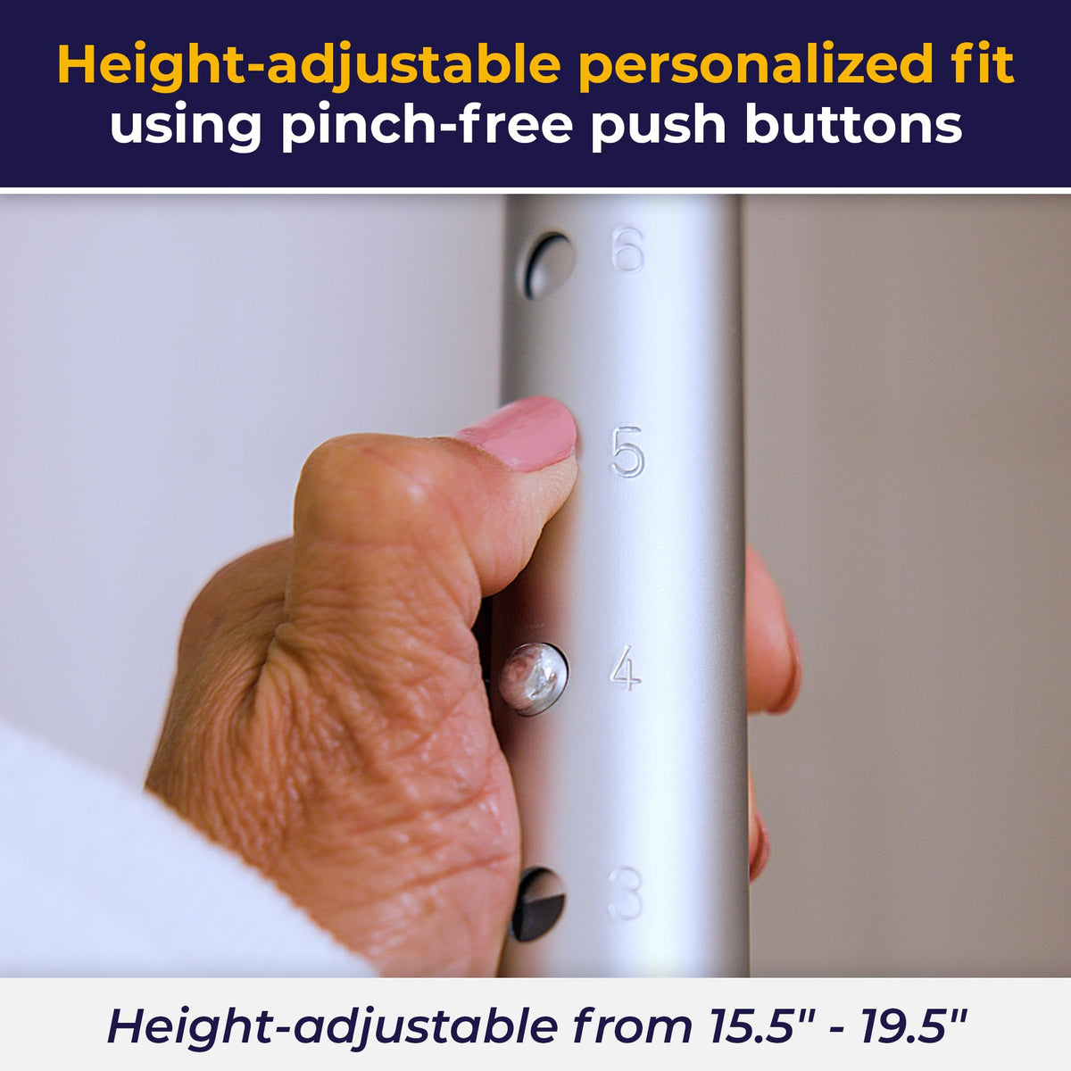 Adjustable Non-Slip Aluminum Shower and Bath Chair K693