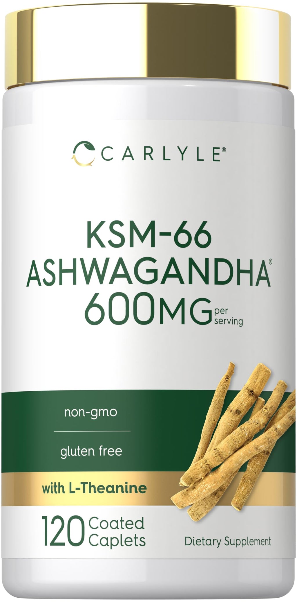 Ashwagandha Root Extract 600mg 120 Vegan Caplets P76829