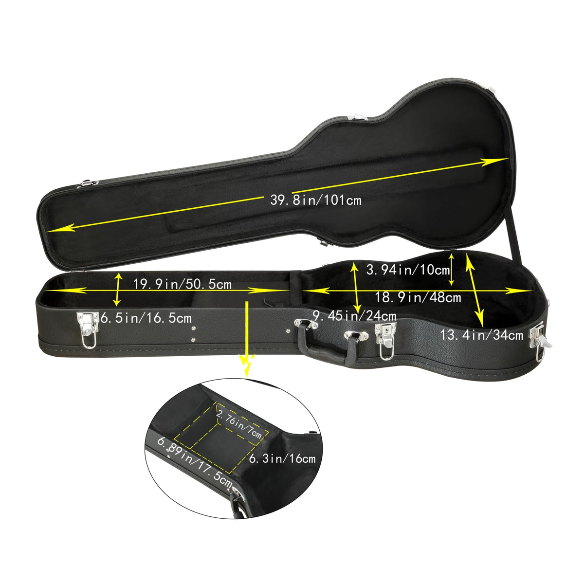 Electric LP Guitar Hard Case G779480