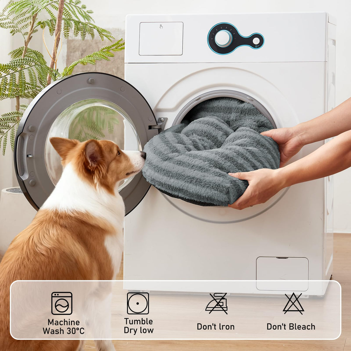 Washable Dog Bed F39258