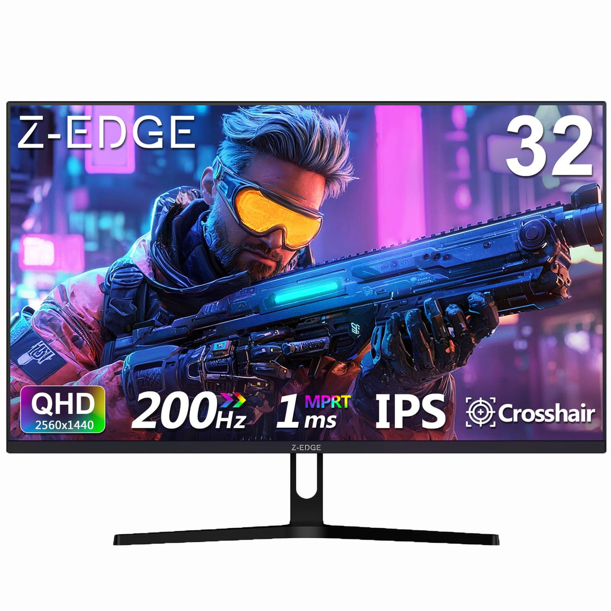 32 inch IPS Gaming Monitor QHD 1440P 200Hz N4595