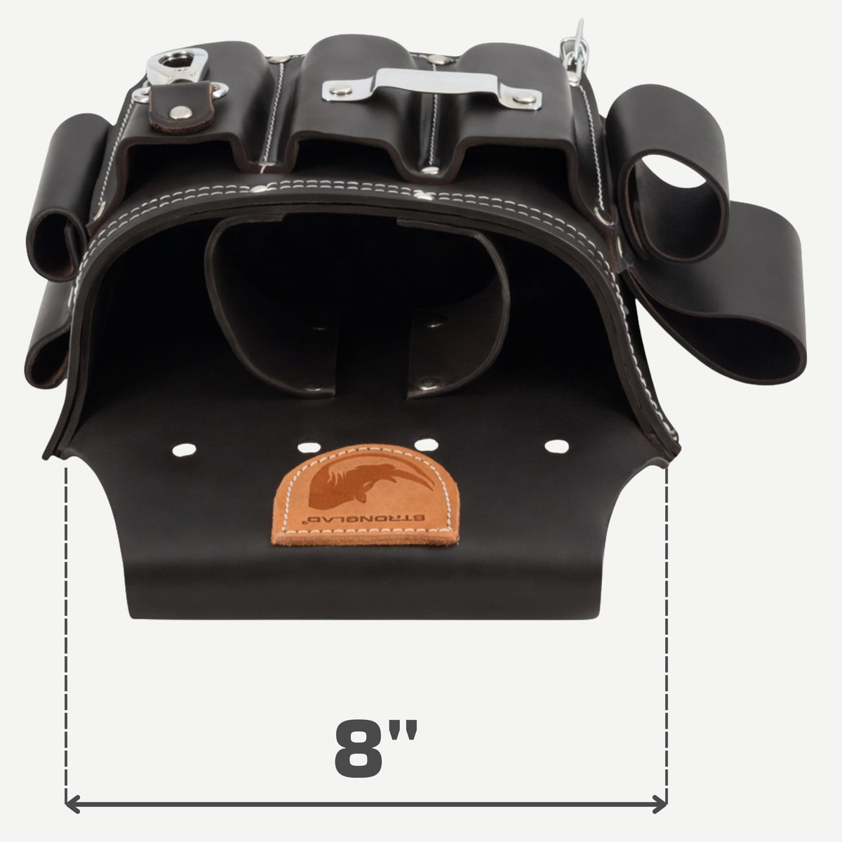 13-Pocket Top-Grain Leather Electricians Tool Belt L187