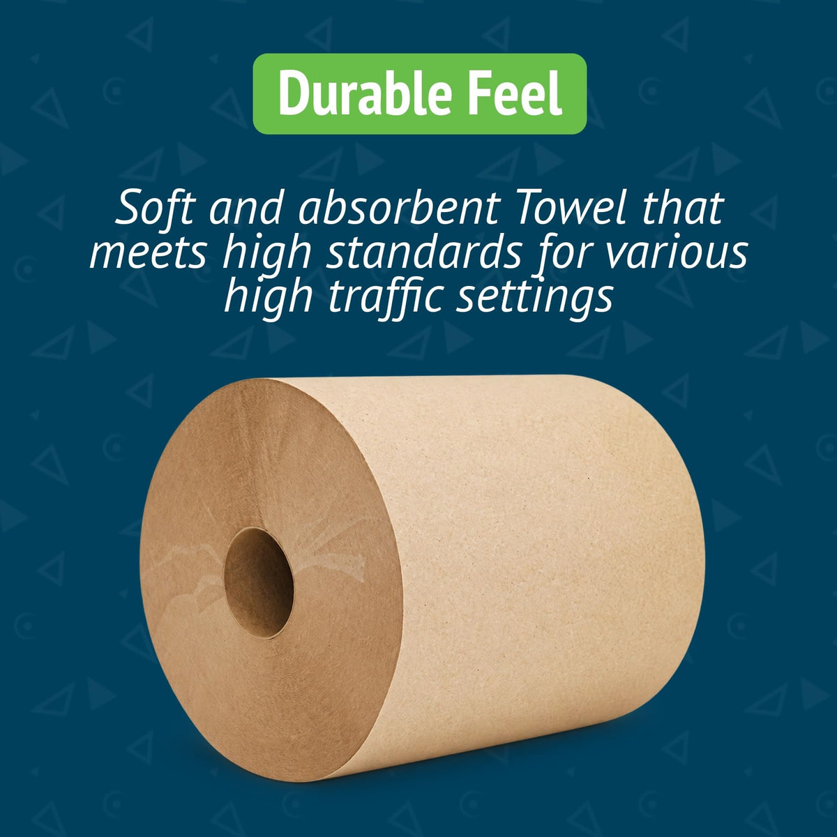Brown Hardwound Roll Towels G60469