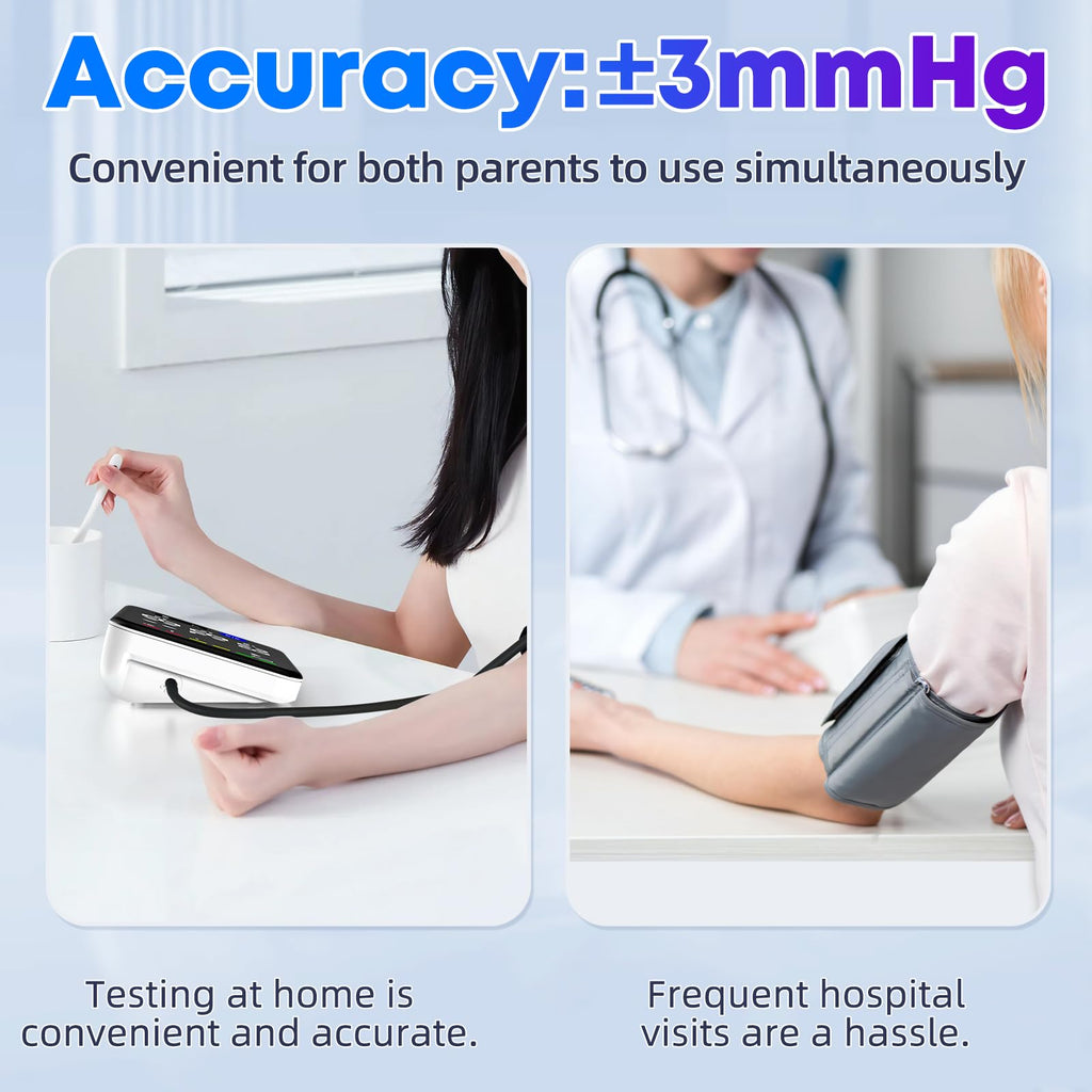 Automatic Upper Arm Blood Pressure Monitor with 2 Size Cuffs A88337