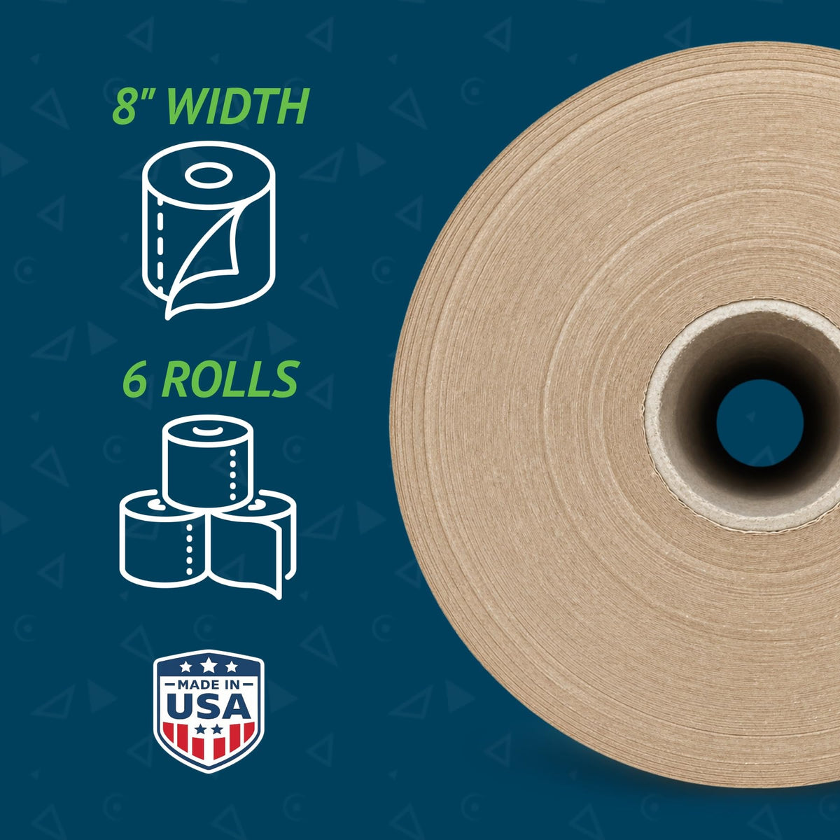 Brown Hardwound Roll Towels G60469