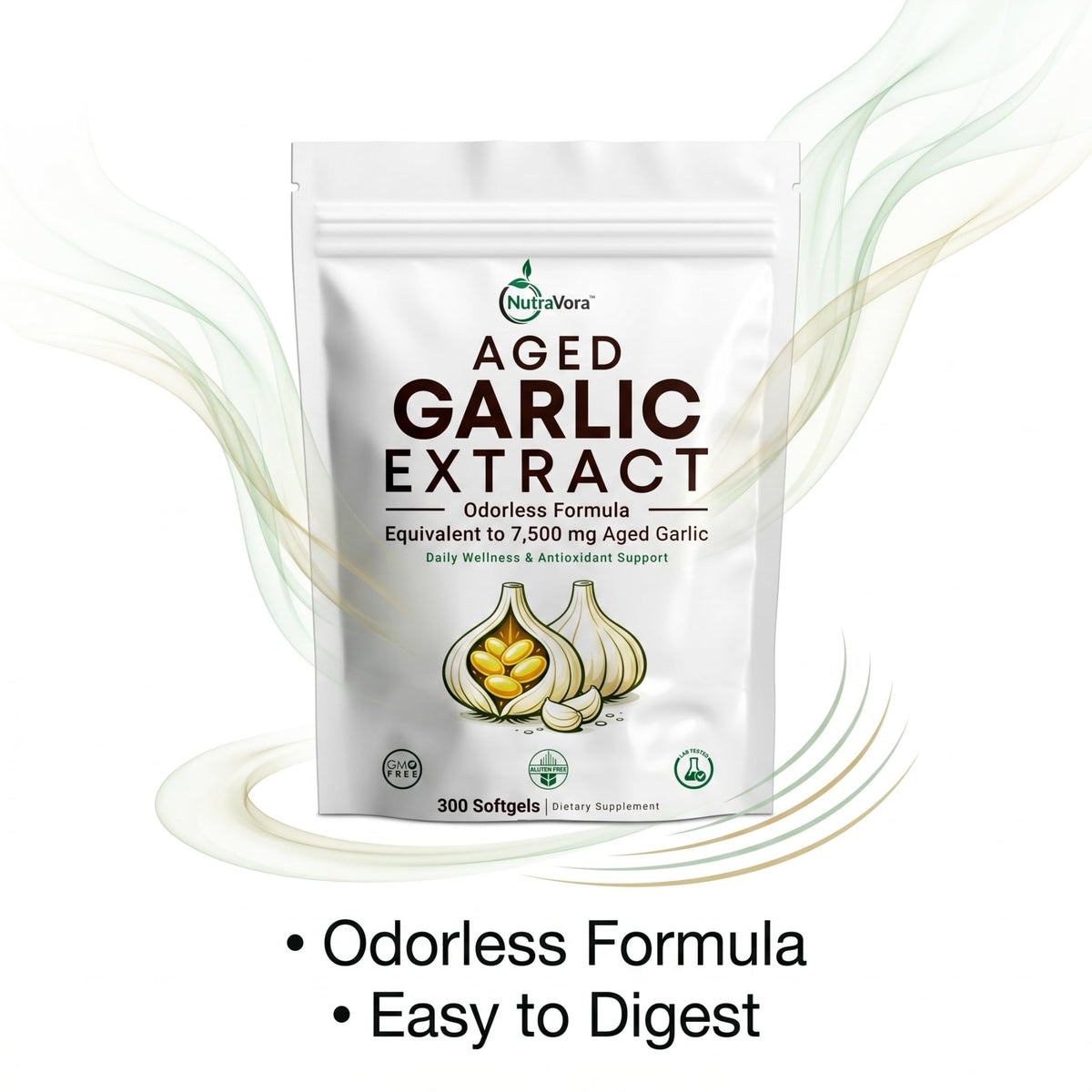 Aged Garlic Extract Softgels, 300 Softgels A88705