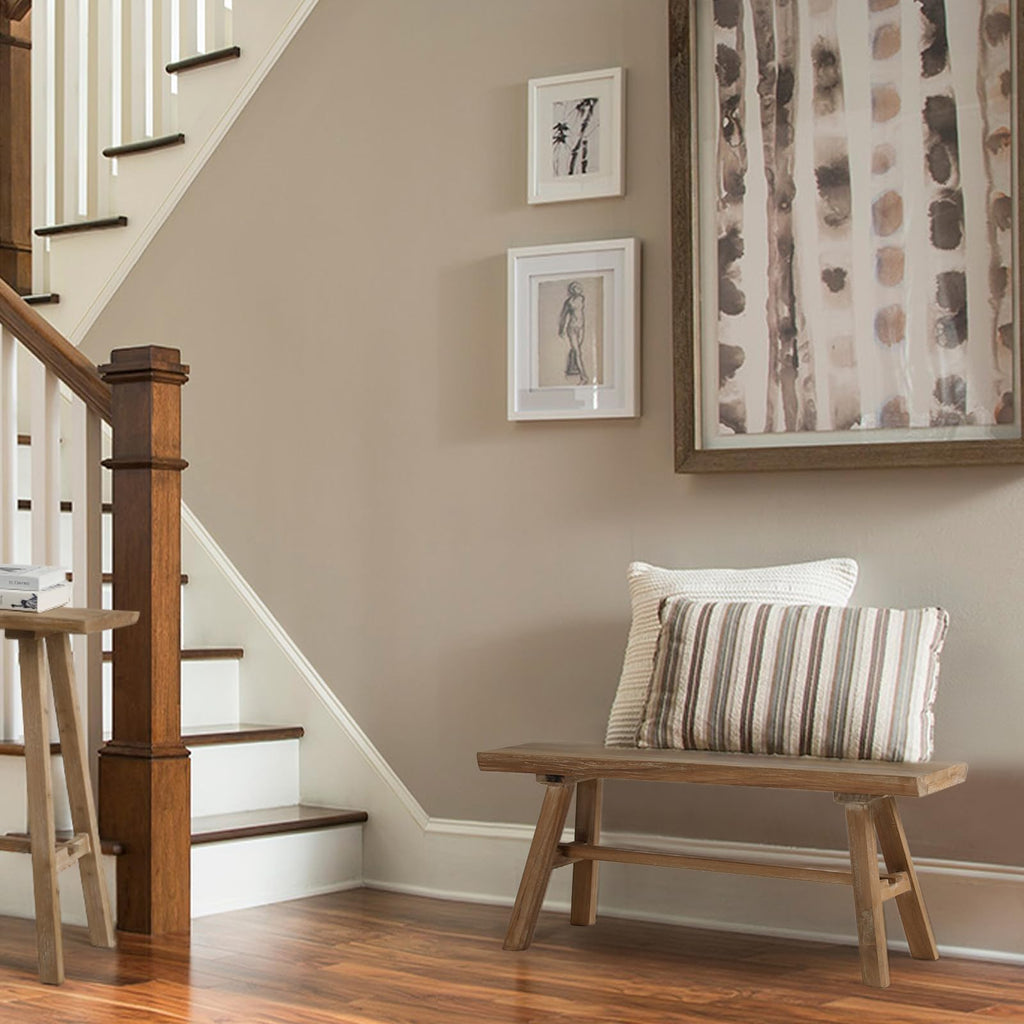 39" Solid Wood Bench O11644