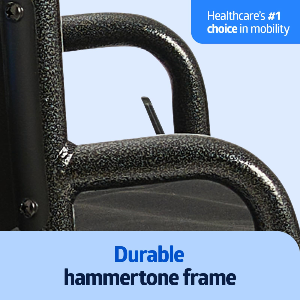 Folding Wheelchair with Swing-Back Desk-Length Arms and Elevating Footrests R69953