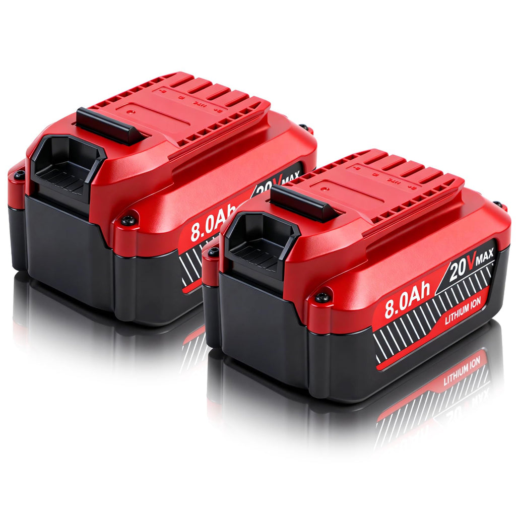 20V 8.0Ah Lithium ion Replacement Battery 2 Piece A820871