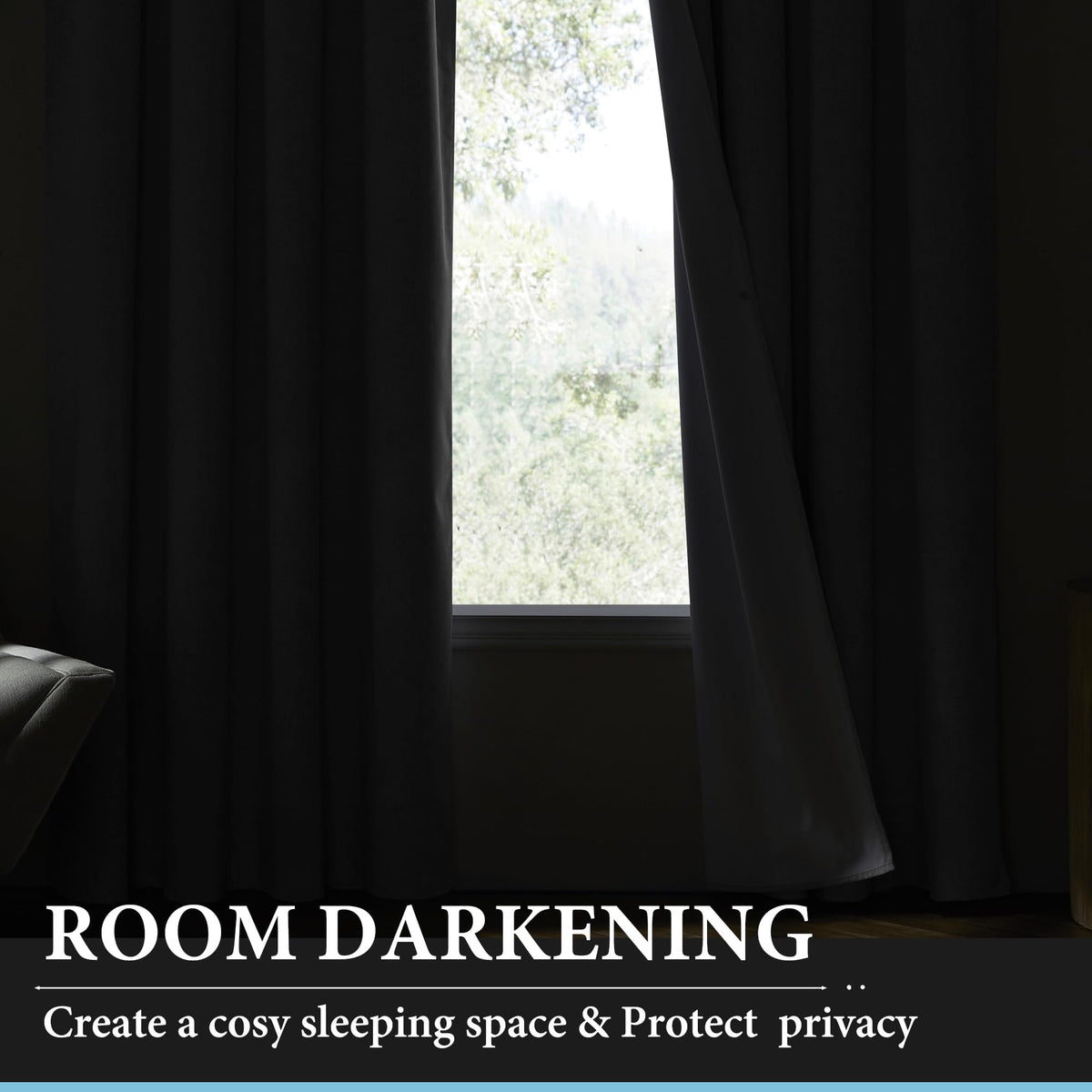 Extra Wide Blackout Curtains W332172