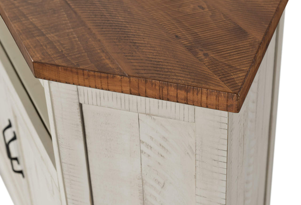 Solid Wood Corner TV Stand G8748