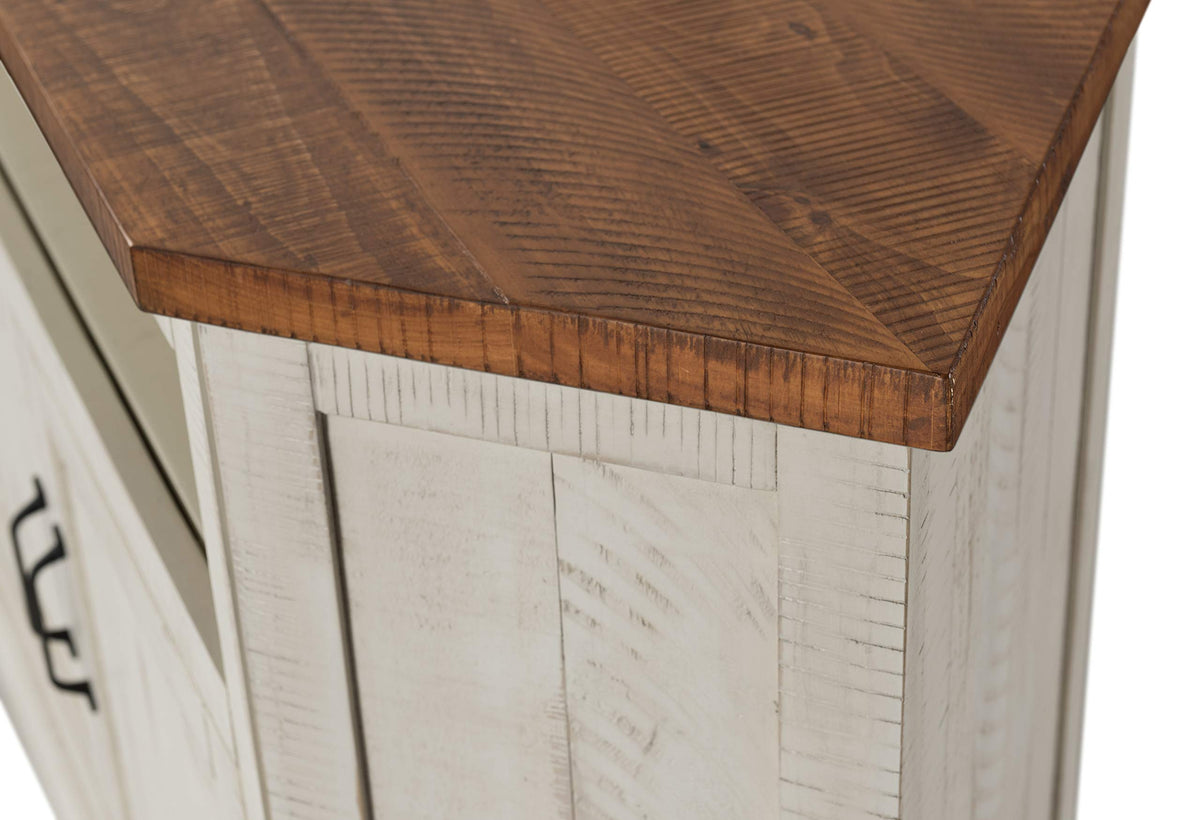 Solid Wood Corner TV Stand G8748