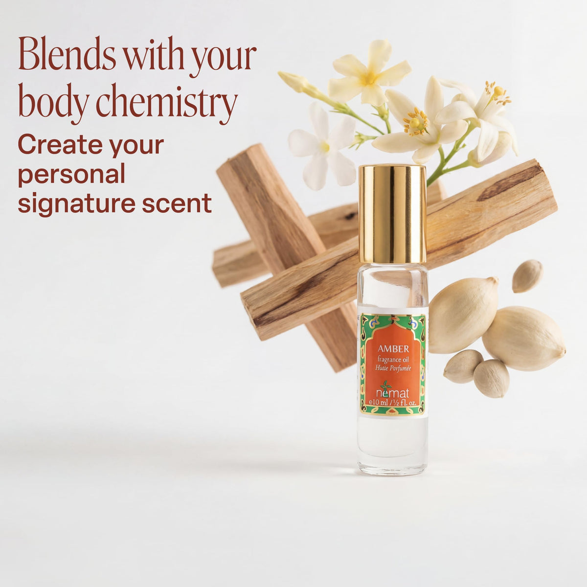 Amber Perfume Oil Roll-On 10 ml S3033