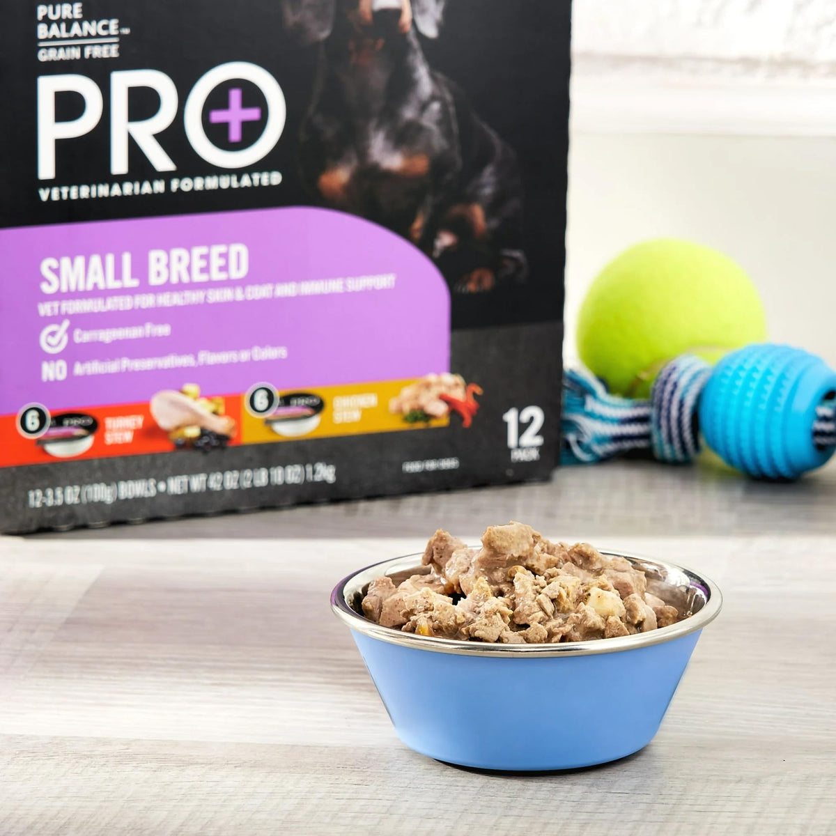 Turkey Stew & Chicken Stew Grain-Free Wet Dog Food 3.5 oz Cups C860746