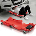 40 in Low-Profile Rolling Mechanic Creeper, Red G6597