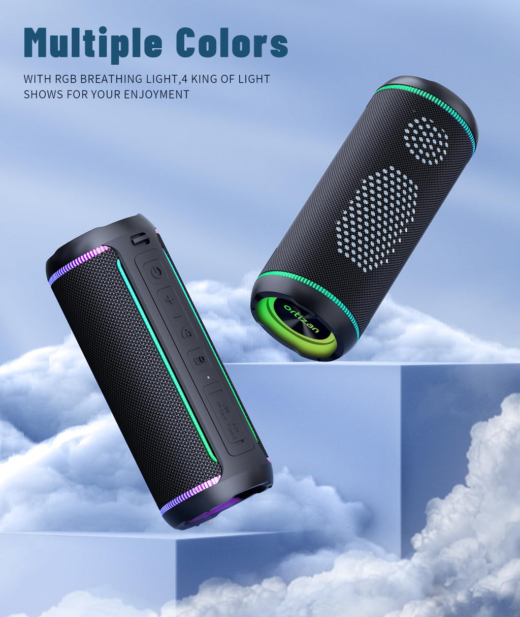 Black Portable Bluetooth Speaker R89765