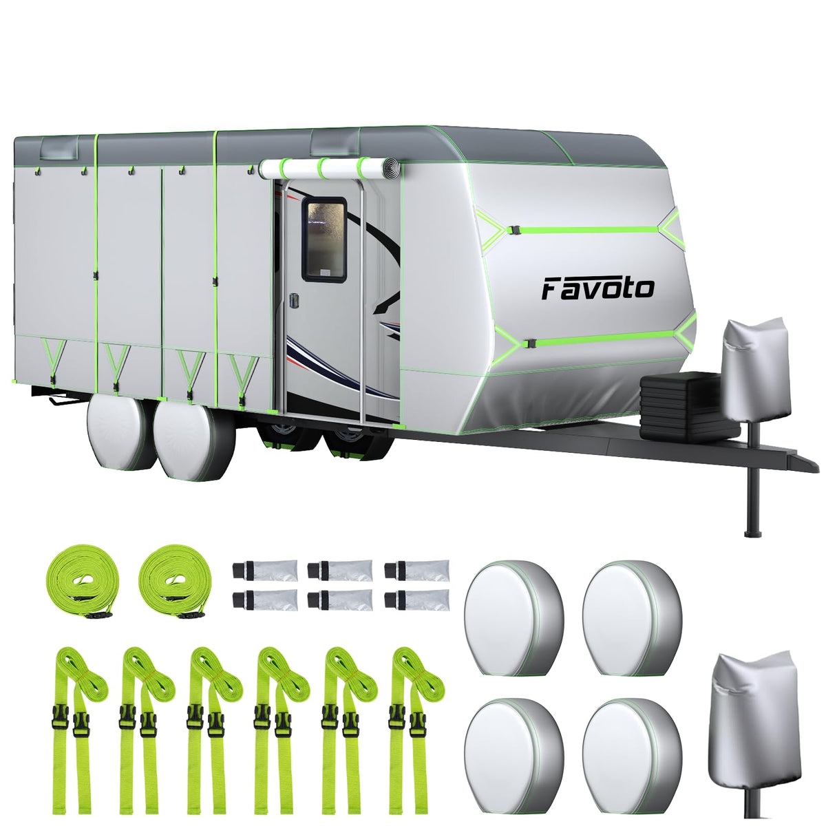 22-24 ft Travel Trailer Cover Y960223