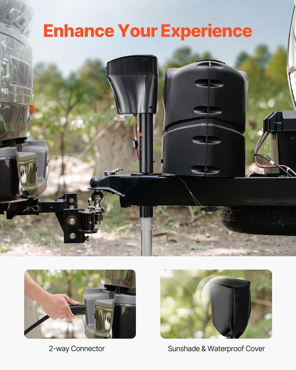 12v DC Electric Tongue Jack with Waterproof Cover I774379
