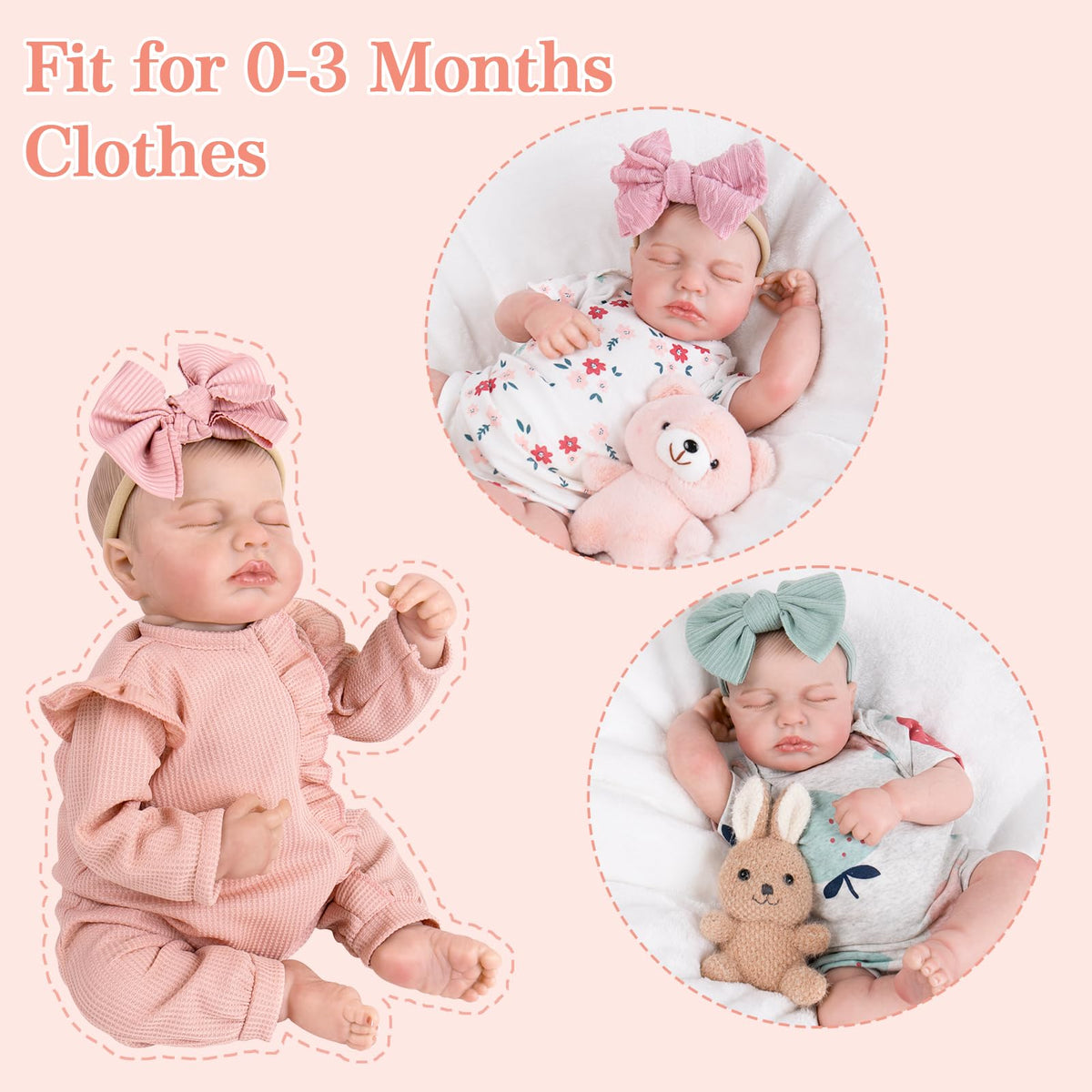 Reborn Baby Dolls 20-Inch R587