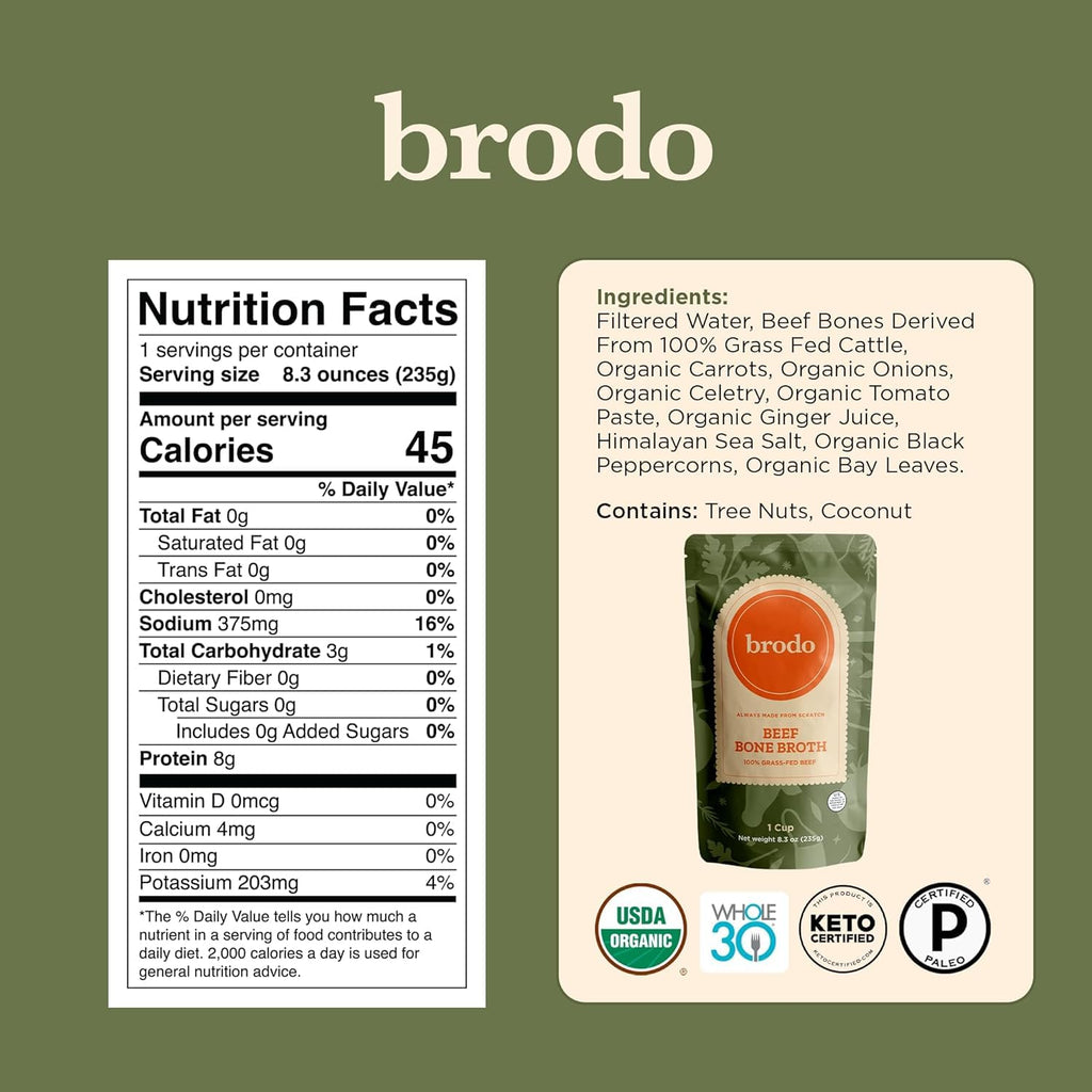 Bone Broth Variety Pack 8.3 oz Q34950