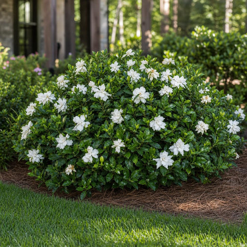 2 Extra Large 3 Gallon Frostproof Gardenia Jasminoides Fragrant Evergreen Shrub D9248