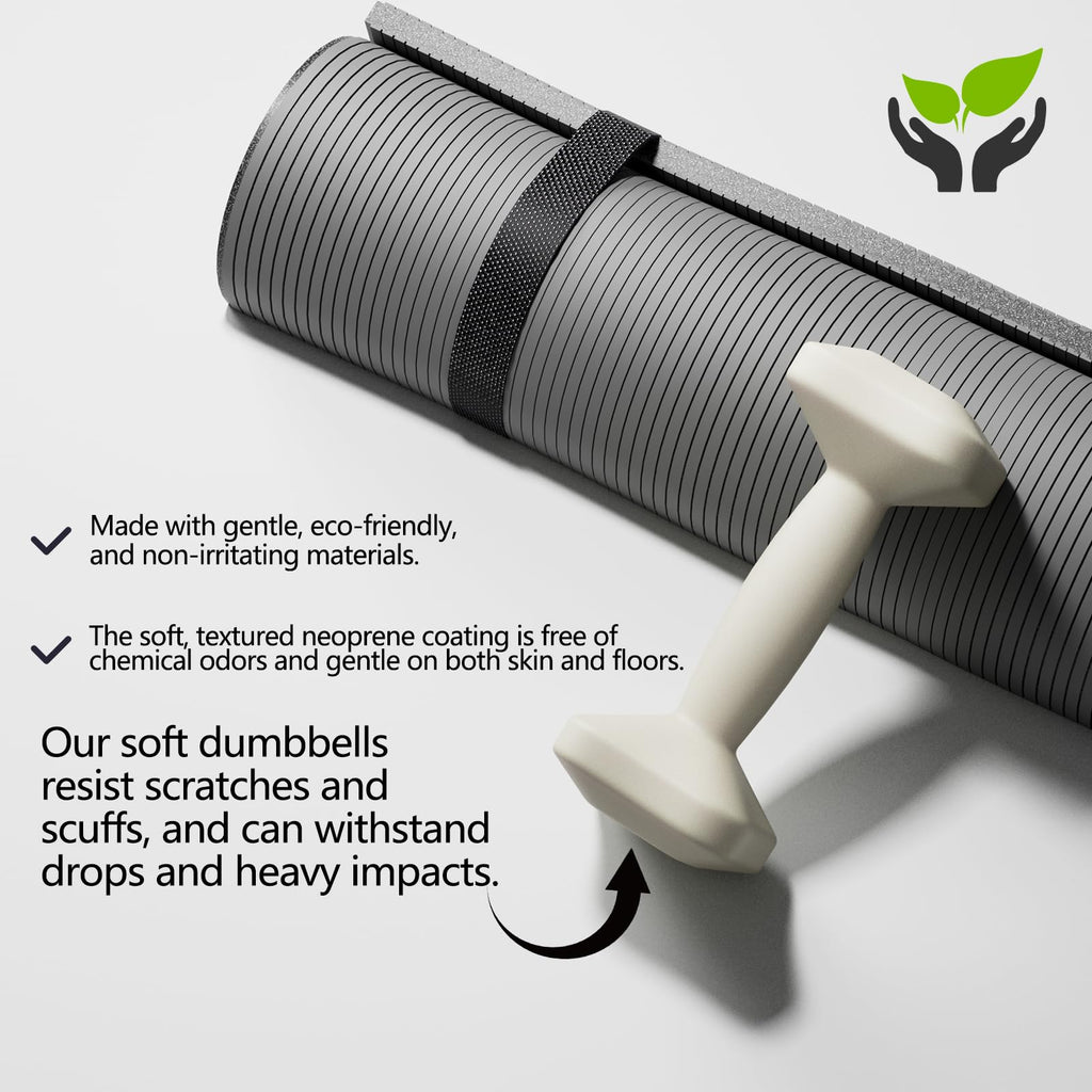 Neoprene-Coated Dumbbells Set of Two R126