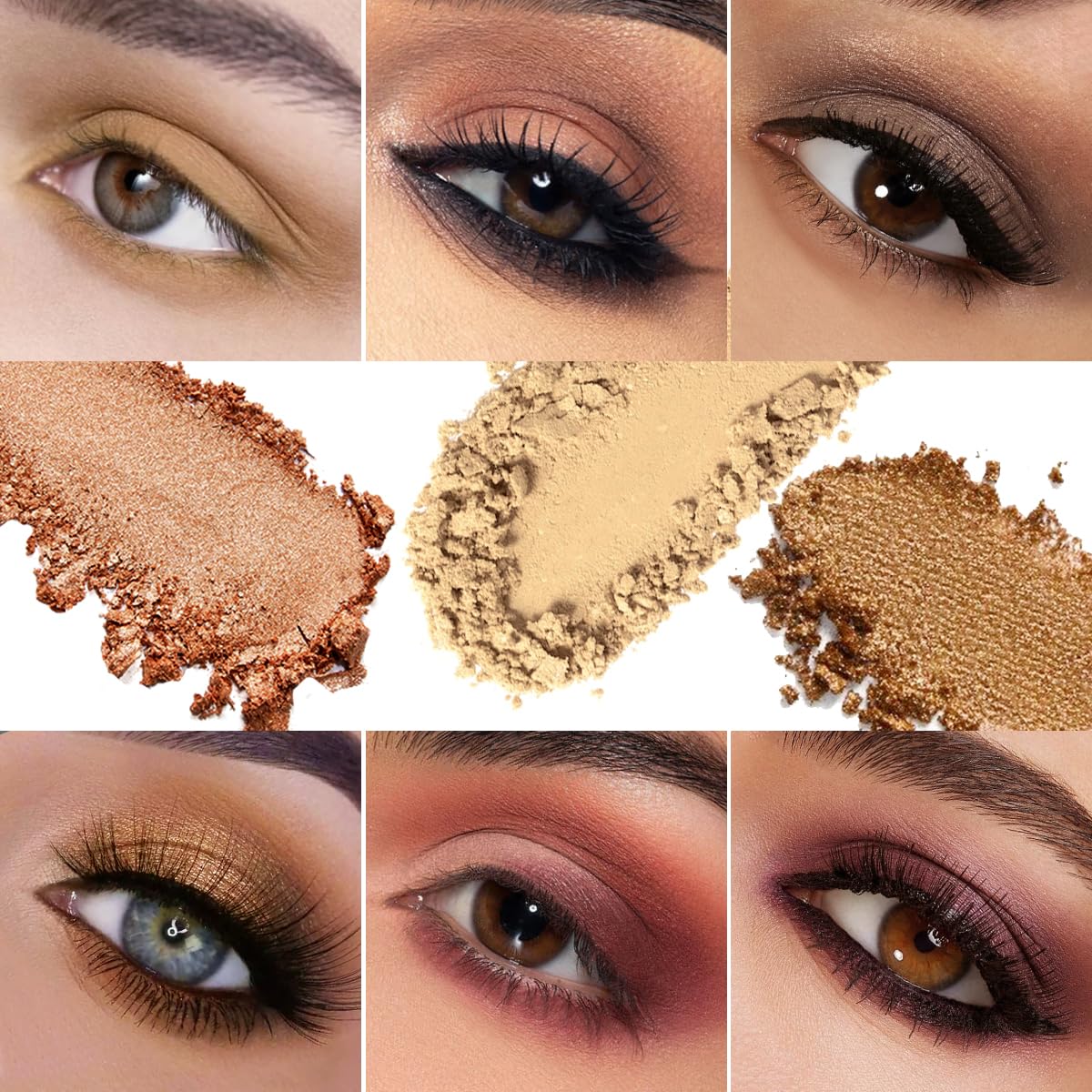 25 Color Matte Shimmer Eyeshadow Palette A966