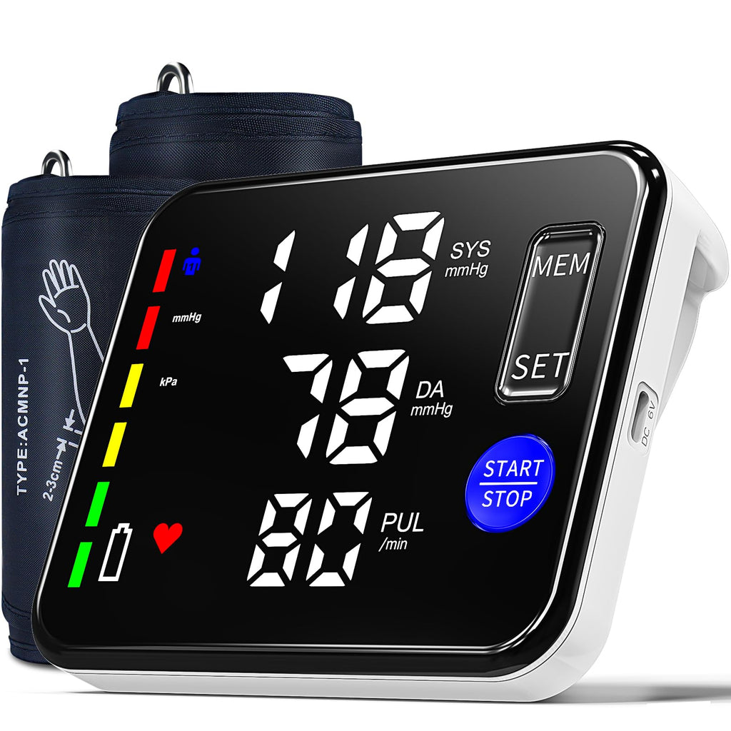 Automatic Upper Arm Blood Pressure Monitor with 2 Size Cuffs A88337
